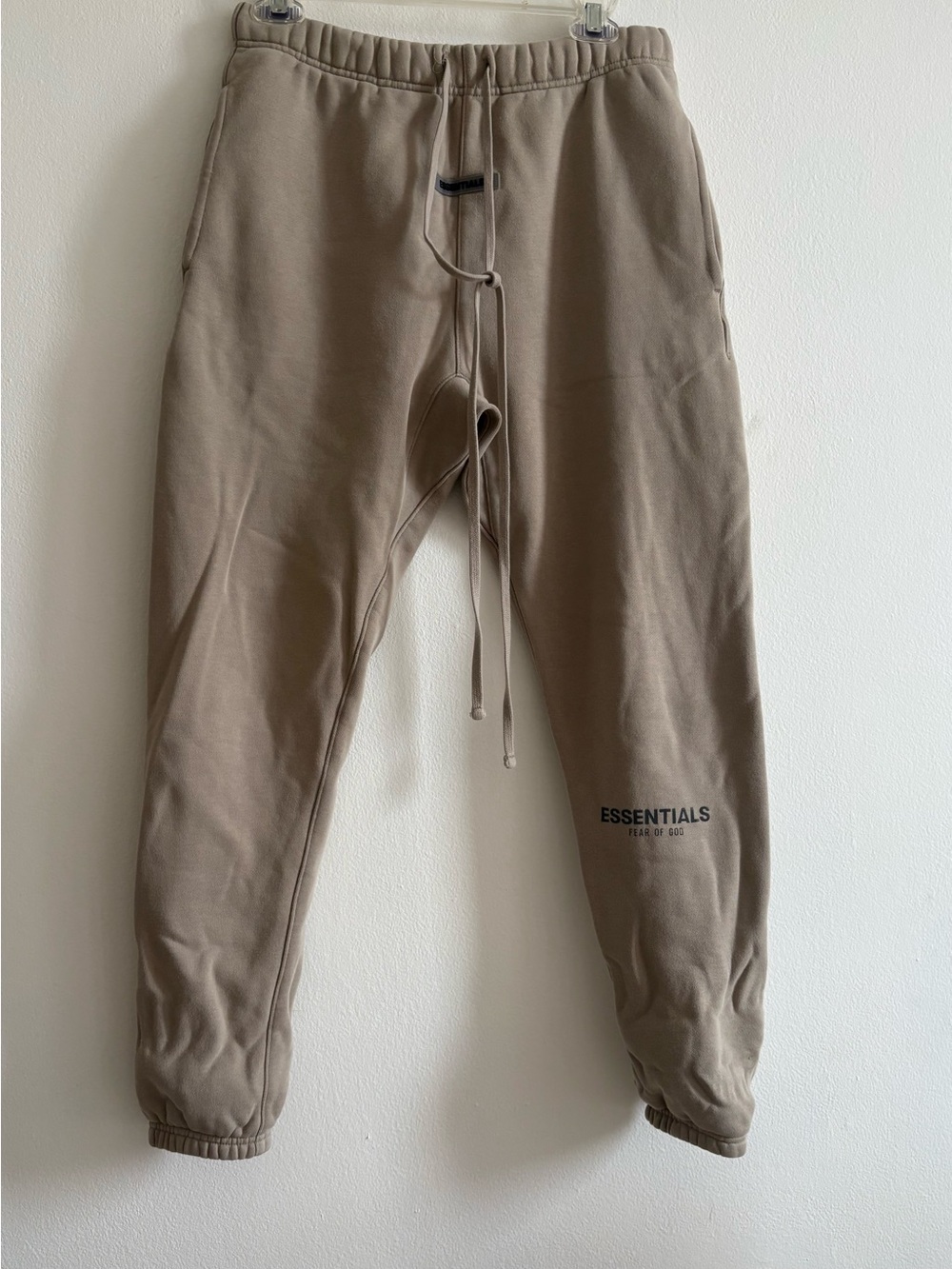 Fear of God Essentials Woman’s Taupe/Brown Jogger Sweatpants